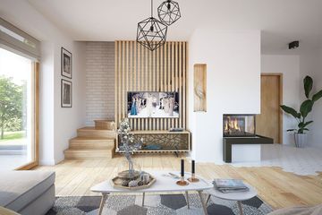  Projekt domu Monte (WOF1136) - projekt domu parterowego z poddaszem - Zdjęcie 4