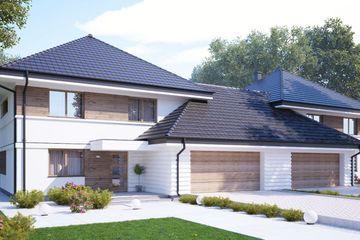  Projekt domu uA41v4 (WCB1189) - projekt domu z pełnym piętrem - Zdjęcie 3