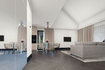  Projekt domu uA76v2 (WCB1193) - projekt domu parterowego z poddaszem - Zdjęcie 6