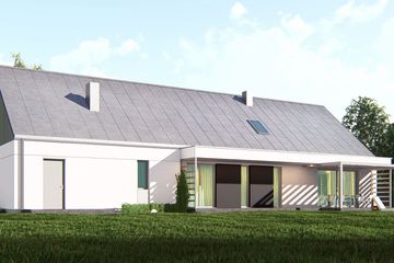  Projekt domu uA76v2 (WCB1193) - projekt domu parterowego z poddaszem - Zdjęcie 4