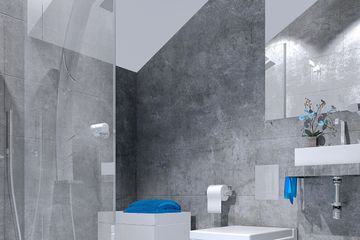  Projekt domu uA156 (WCB1202) - projekt domu parterowego z poddaszem - Zdjęcie 6