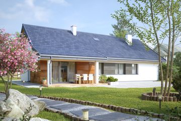  Projekt domu Awokado 3 (BSA2268) - projekt domu parterowego - Zdjęcie 3