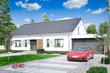  Projekt domu Papaja (WOF1137) - projekt domu parterowego - Zdjęcie 2