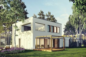  Projekt domu MJS-101 (WBD1003) - projekt domu z pełnym piętrem - Zdjęcie 3