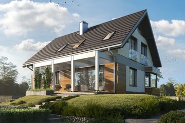  Projekt domu Agaton Polo (1685) (KRD2840) - projekt domu parterowego z poddaszem - Zdjęcie 6