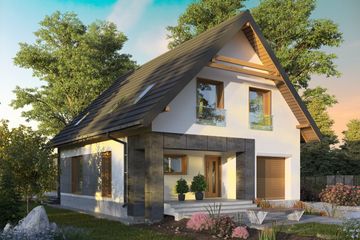  Projekt domu Dominik Rex (1686) (KRD2839) - projekt domu parterowego z poddaszem - Zdjęcie 5