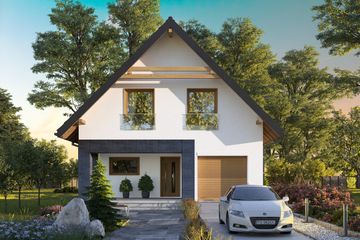  Projekt domu Dominik Rex (1686) (KRD2839) - projekt domu parterowego z poddaszem - Zdjęcie 6