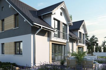  Projekt domu Lila Rex Duo (1684) (KRD2835) - projekt domu parterowego z poddaszem - Zdjęcie 2