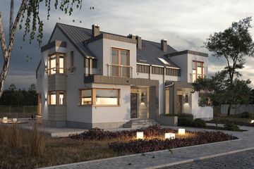  Projekt domu Mirabel Duolit (1689) (KRD2834) - projekt domu parterowego z poddaszem - Zdjęcie 3