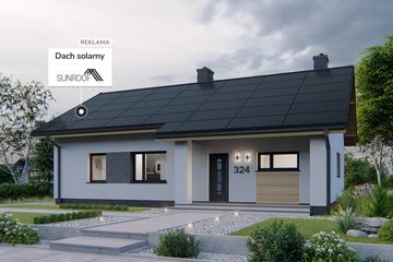  Projekt domu APS 324 (LUA1458) - projekt domu parterowego - Zdjęcie 5