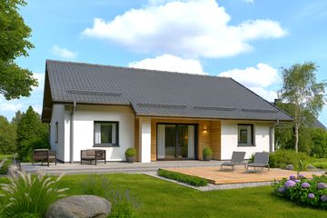  Projekt domu APS 324 (LUA1458) - projekt domu parterowego - Zdjęcie 2