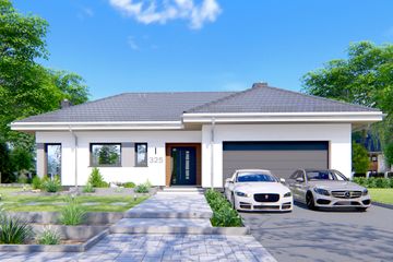  Projekt domu APS 325 (LUA1459) - projekt domu parterowego - Zdjęcie 1