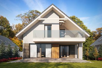  Projekt domu Dana 3 (BSE1172) - projekt domu parterowego z poddaszem - Zdjęcie 2