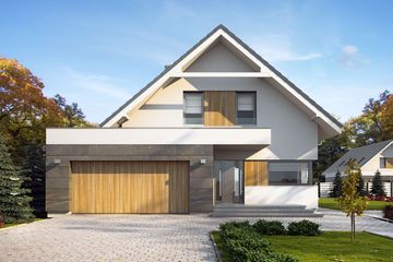  Projekt domu Dana 3 (BSE1172) - projekt domu parterowego z poddaszem - Zdjęcie 5