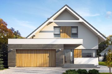  Projekt domu Dana 3 (BSE1172) - projekt domu parterowego z poddaszem - Zdjęcie 1