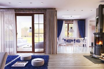  Projekt domu Wega z garażem 1-st. [A1] (WRF2068) - projekt domu parterowego z poddaszem - Zdjęcie 3