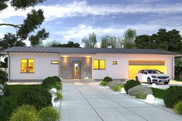  Projekt domu Nina F (WRR1054) - projekt domu parterowego - Zdjęcie 2