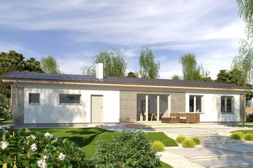  Projekt domu Nina F (WRR1054) - projekt domu parterowego - Zdjęcie 3