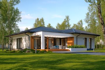  Projekt domu Sej-pro 049 energo (ELW1026) - projekt domu parterowego - Zdjęcie 2