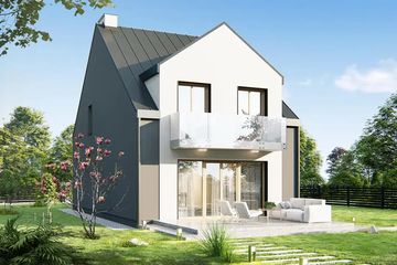  Projekt domu Melodia A (WRD2889) - projekt domu parterowego z poddaszem - Zdjęcie 1