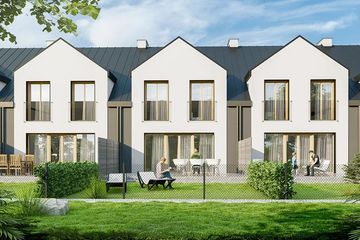  Projekt domu Melodia b - segment s (WRD2896) - projekt domu parterowego z poddaszem - Zdjęcie 1