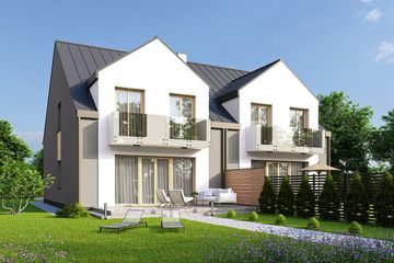  Projekt domu Melodia a1 - dwulokalowy LLL (WRD2877) - projekt domu z pełnym piętrem - Zdjęcie 9