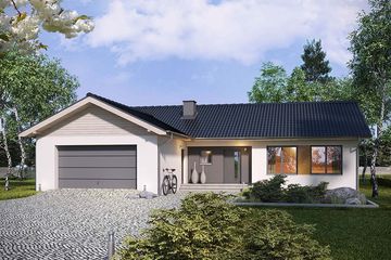  Projekt domu Tartufo (WRN1474) - projekt domu parterowego - Zdjęcie 1