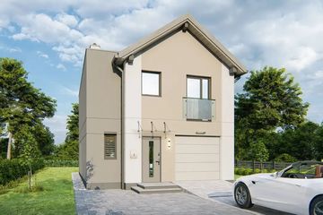  Projekt domu Oskar 3 (WRD2909) - projekt domu parterowego z poddaszem - Zdjęcie 2