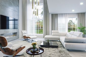  Projekt domu Willa Siedziba 2 (WAH1988) - projekt domu parterowego z poddaszem - Zdjęcie 7