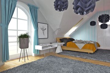  Projekt domu Wega II z garażem 1-st. [A] (WRF2074) - projekt domu parterowego z poddaszem - Zdjęcie 9