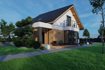  Projekt domu Sej-pro 047 energo (ELW1029) - projekt domu parterowego z poddaszem - Zdjęcie 3