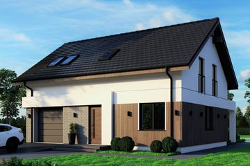  Projekt domu Sej-pro 035 energo (ELW1031) - projekt domu parterowego z poddaszem - Zdjęcie 1