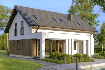  Projekt domu Sej-pro 035 energo (ELW1031) - projekt domu parterowego z poddaszem - Zdjęcie 2