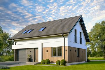  Projekt domu Sej-pro 035 energo (ELW1031) - projekt domu parterowego z poddaszem - Zdjęcie 1