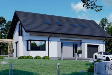  Projekt domu Sej-pro 044/1 energo (ELW1030) - projekt domu parterowego z poddaszem - Zdjęcie 1