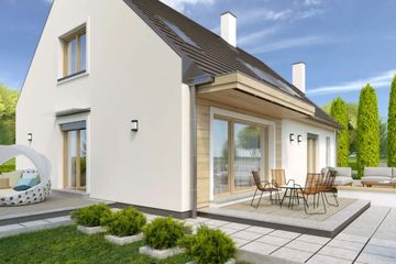  Projekt domu Kevin a eko (WRD2880) - projekt domu parterowego z poddaszem - Zdjęcie 3