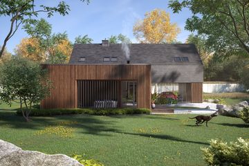  Projekt domu Platan (BSA2271) - projekt domu parterowego z poddaszem - Zdjęcie 7