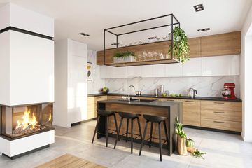 Projekt domu Lungo 6 - parterowy z poddaszem dom o powierzchni 129,57 m², dach dwuspadowy - ujęcie 5