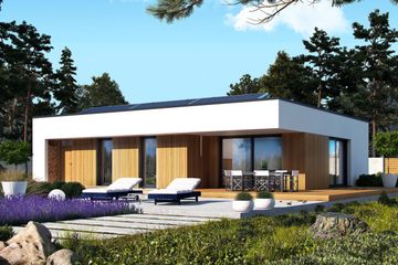  Projekt domu Mini 4 modern energo (WRC2765) - projekt domu parterowego - Zdjęcie 1