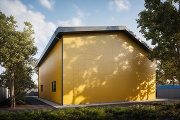  Projekt budynku gospodarczego G380 - Budynek garażowy (PRA1406) - projekt budynku parterowego - Zdjęcie 2