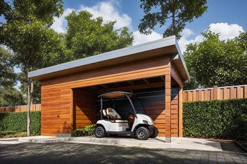  Projekt altany G381 - Wiata drewniana (PRA1407) - projekt altany parterowego - Zdjęcie 2