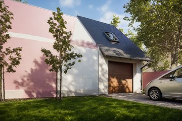  Projekt garażu G385 - Budynek garażowy (PRA1392) - projekt garażu parterowego - Zdjęcie 1