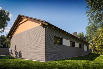  Projekt budynku gospodarczego G384 - Budynek garażowo - gospodarczy (PRA1410) - projekt budynku parterowego - Zdjęcie 2