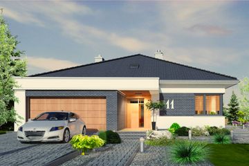  Projekt domu Domidea 3 w3 (WAC1106) - projekt domu parterowego - Zdjęcie 4