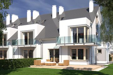  Projekt domu Diana B bliźniak (WRR1079) - projekt domu z pełnym piętrem - Zdjęcie 4