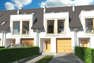  Projekt domu Diana B zestaw 3 segmenty (WRR1081) - projekt domu z pełnym piętrem i poddaszem - Zdjęcie 1