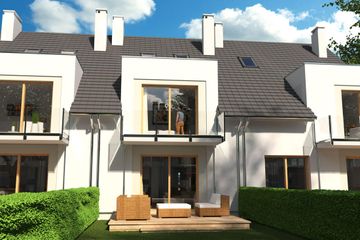  Projekt domu Diana B zestaw 3 segmenty (WRR1081) - projekt domu z pełnym piętrem i poddaszem - Zdjęcie 2