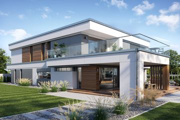  Projekt domu Willa Floryda 5 (WAH2000) - projekt domu z pełnym piętrem - Zdjęcie 5