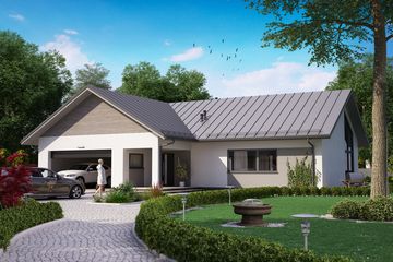  Projekt domu Ka27 war.3 Sz (PKT1214) - projekt domu parterowego - Zdjęcie 1