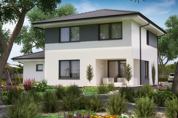  Projekt domu KA35 SZ (PKT1215) - projekt domu z pełnym piętrem - Zdjęcie 2